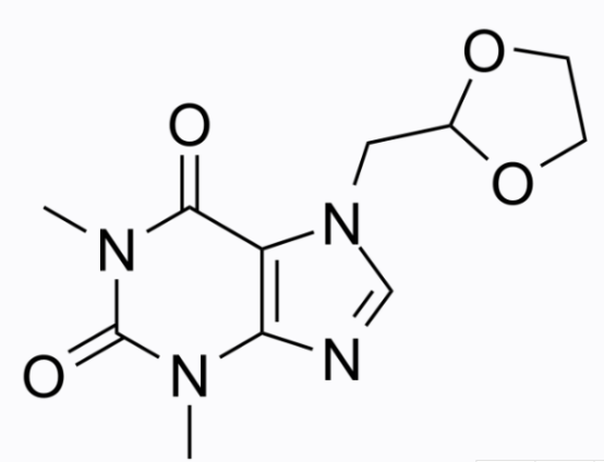 cas:69975-86-6 Doxofylline 多索茶碱 活性氧分子
