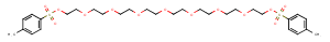 Tos-PEG8-Tos Chemical Structure