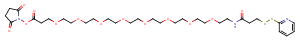 LC-PEG8-SPDP Chemical Structure