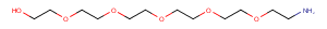 Amino-PEG6-alcohol Chemical Structure