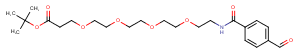 Ald-Ph-PEG4-Boc Chemical Structure