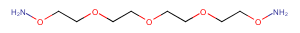 Bis-aminooxy-PEG3 Chemical Structure