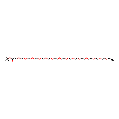 Propargyl-PEG14-Boc Chemical Structure