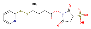 Sulfo-SPP Chemical Structure