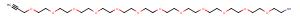 Propargyl-PEG12-amine Chemical Structure