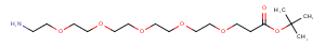 Amino-PEG5-Boc Chemical Structure