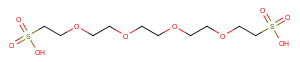 Bis-PEG4-sulfonic acid Chemical Structure