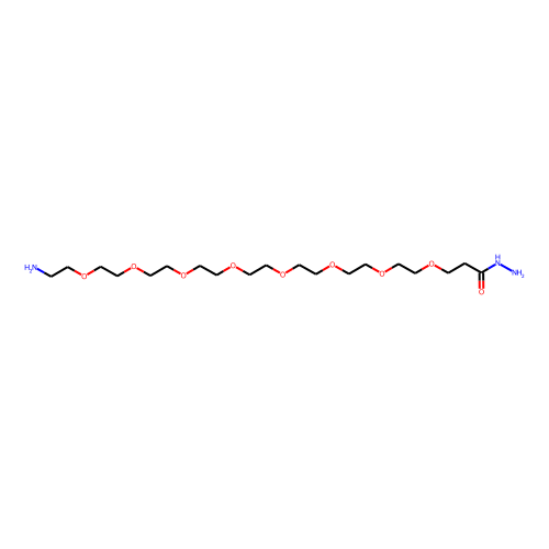 H2N-PEG8-Hydrazide Chemical Structure
