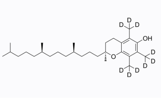cas:131321-20-5 α-Vitamin E-d9 α-维生素 E-d9