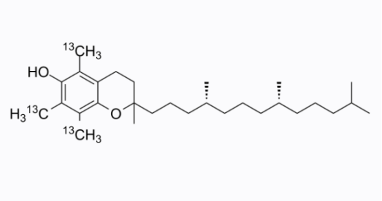 cas:2140857-06-1 α-Vitamin E-13C3 α-维生素 E 13C3