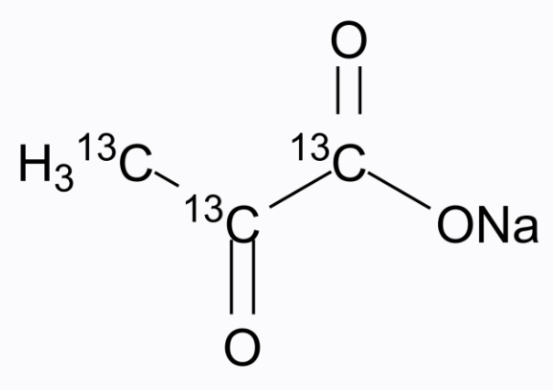 cas:142014-11-7 Sodium 2-oxopropanoate-13C3 丙酮酸钠 13C3