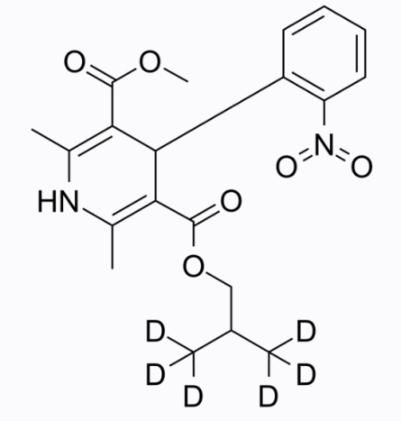 cas:1285910-03-3 Nisoldipine-d6尼索地平 d6