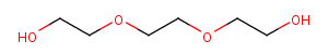 Triethylene glycol Chemical Structure