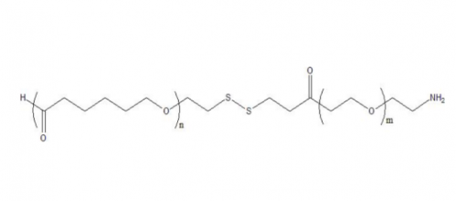 PCL-SS-PEG-NH2，聚己内酯-SS-聚乙二醇-胺