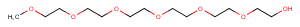 Hexaethylene glycol monomethyl ether Chemical Structure