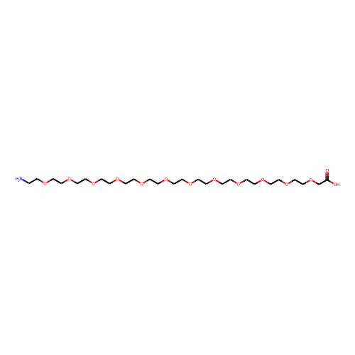 Amino-PEG12-CH2COOH Chemical Structure
