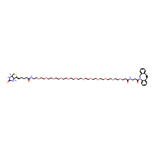 DBCO-NHCO-PEG12-biotin Chemical Structure