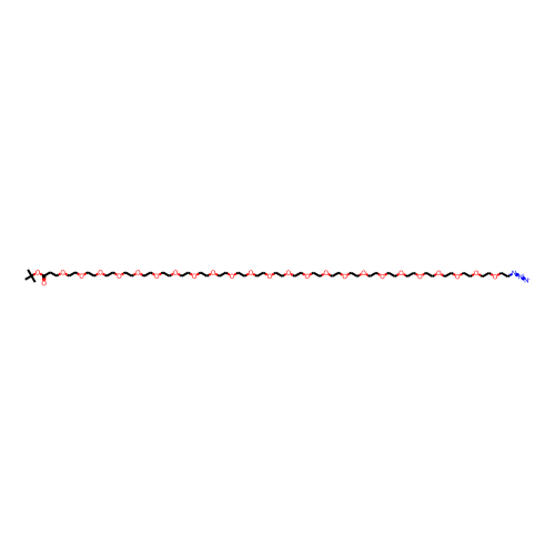 Azido-PEG24-Boc Chemical Structure