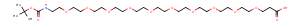 Boc-NH-PEG10-CH2CH2COOH Chemical Structure