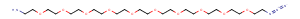 Azido-PEG10-amine Chemical Structure