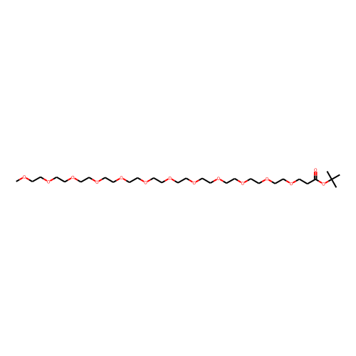 m-PEG12-Boc Chemical Structure