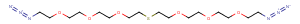 Azido-PEG3-S-PEG3-azide Chemical Structure