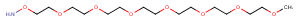 Aminooxy-PEG7-methane Chemical Structure