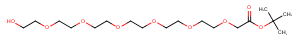 Hydroxy-PEG6-CH2-Boc Chemical Structure