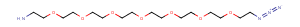 Azido-PEG7-amine Chemical Structure