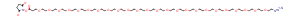 Azido-PEG24-NHS ester Chemical Structure