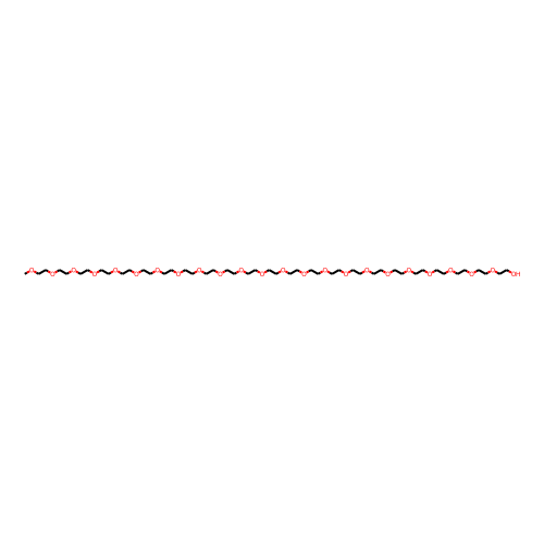 m-PEG23-alcohol Chemical Structure