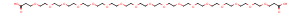 Bis-PEG17-acid Chemical Structure
