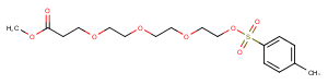 Tos-PEG3-C2-methyl ester Chemical Structure