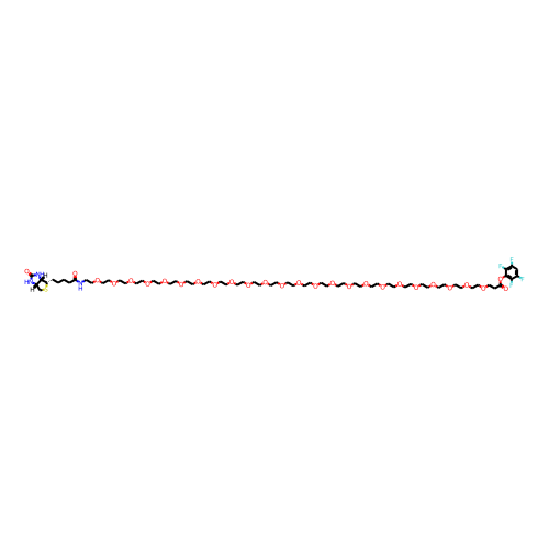 Biotin-PEG24-TFP ester Chemical Structure