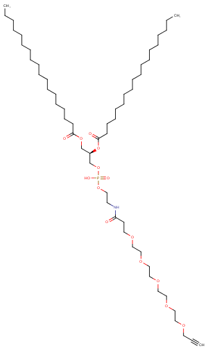 DSPE-PEG5-propargyl Chemical Structure