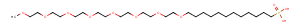 m-PEG8-C10-phosphonic acid Chemical Structure