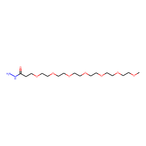 m-PEG7-Hydrazide Chemical Structure