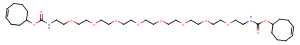 TCO-PEG8-TCO Chemical Structure