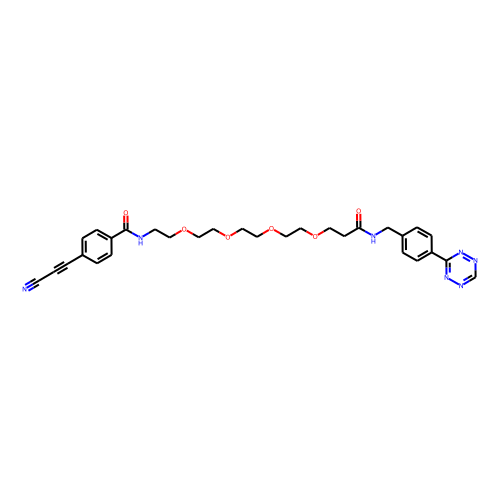 APN-PEG4-tetrazine Chemical Structure