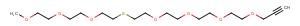 m-PEG3-S-PEG4-propargyl Chemical Structure