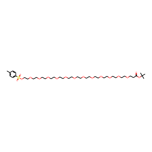 Tos-PEG13-Boc Chemical Structure