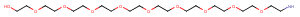 Amino-PEG10-OH Chemical Structure
