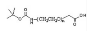 BOC-NH-PEG2K-COOH 叔丁氧羰基-亚胺-聚乙二醇-羧基