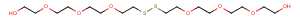Hydroxy-PEG3-SS-PEG3-alcohol Chemical Structure