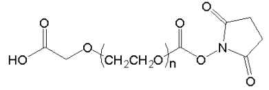 COOH-PEG4-NHS 活性酯-聚乙二醇-羧基 SC-PEG4-Acid