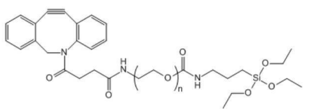 DBCO-PEG1k-Silane 二苯并环辛炔-聚乙二醇1000-硅烷