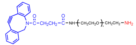 DBCO-PEG-NH2  MW:3400 氨基聚乙二醇二苯并环辛烯
