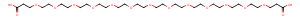 Bis-PEG13-acid Chemical Structure