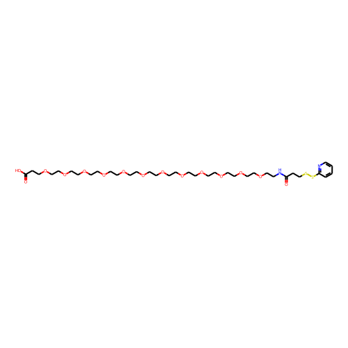 SPDP-PEG12-acid Chemical Structure