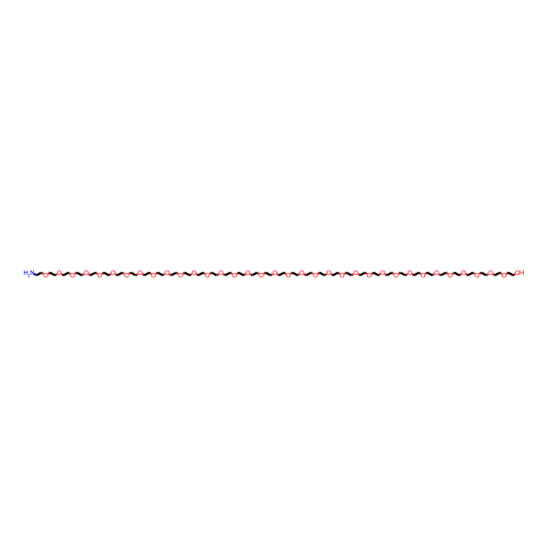 Amino-PEG36-alcohol Chemical Structure